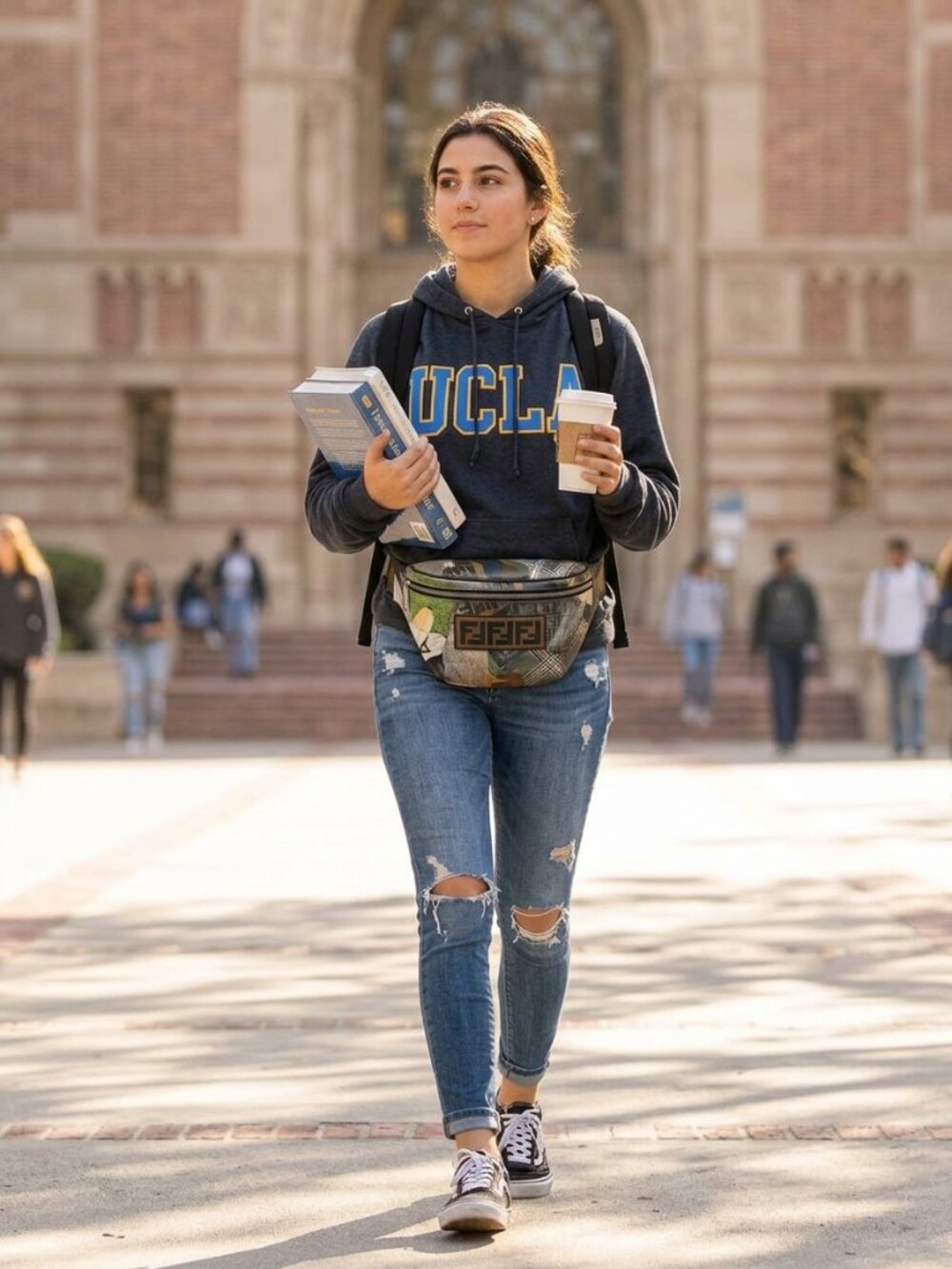 Fendi X Hey Reilly Zucca FF Belt Bag/Fanny Pack